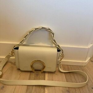 Made in Italy cream crossbody bag #luxury #chloe